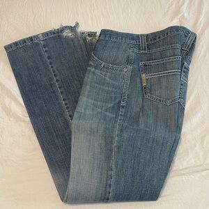 Cinch Blue Bootcut Jeans for Men